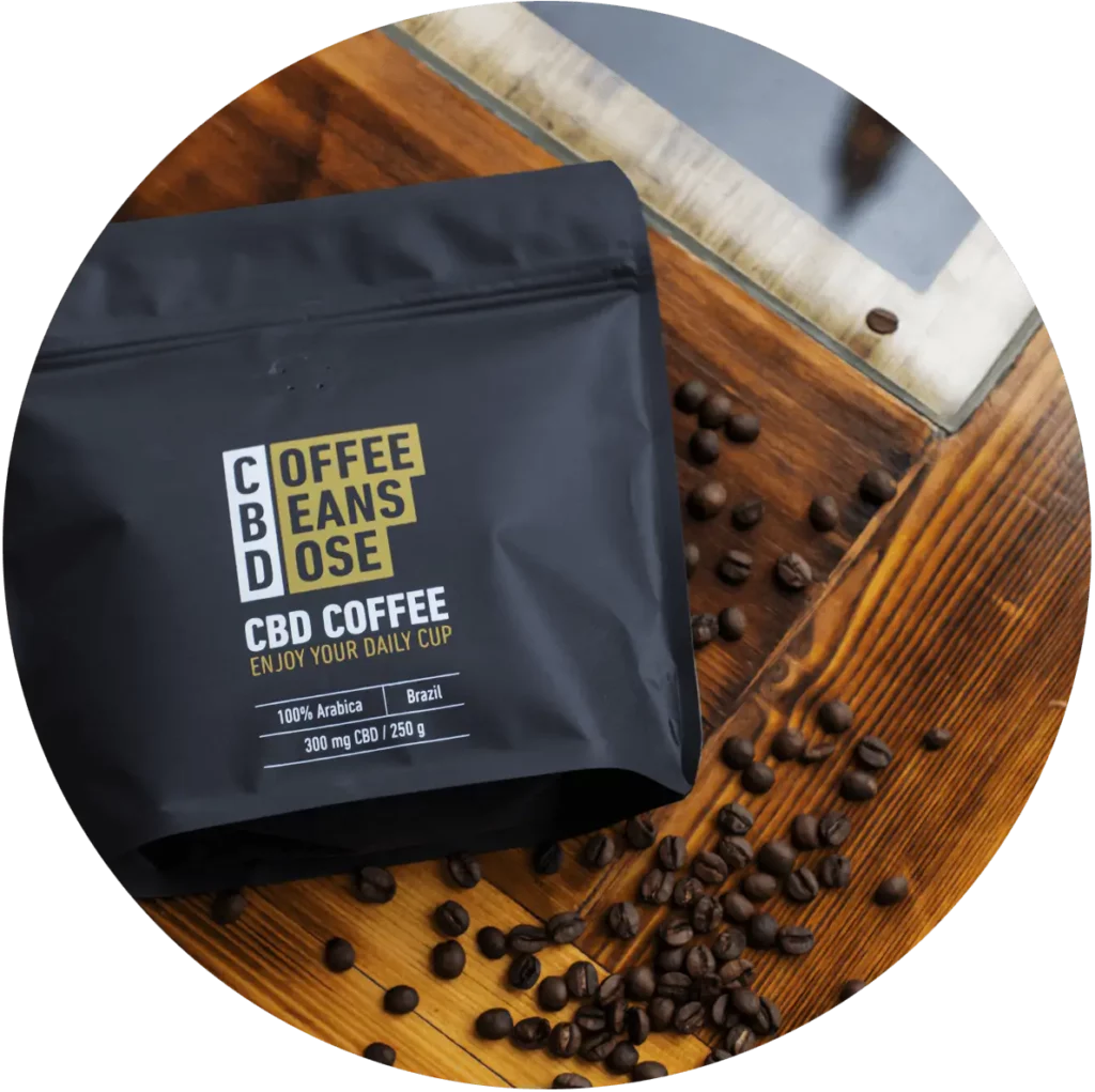 coffee beans dose cbd coffee